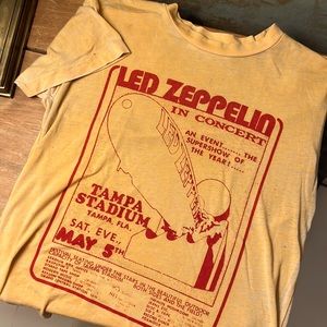 Led Zeppelin burnout tee